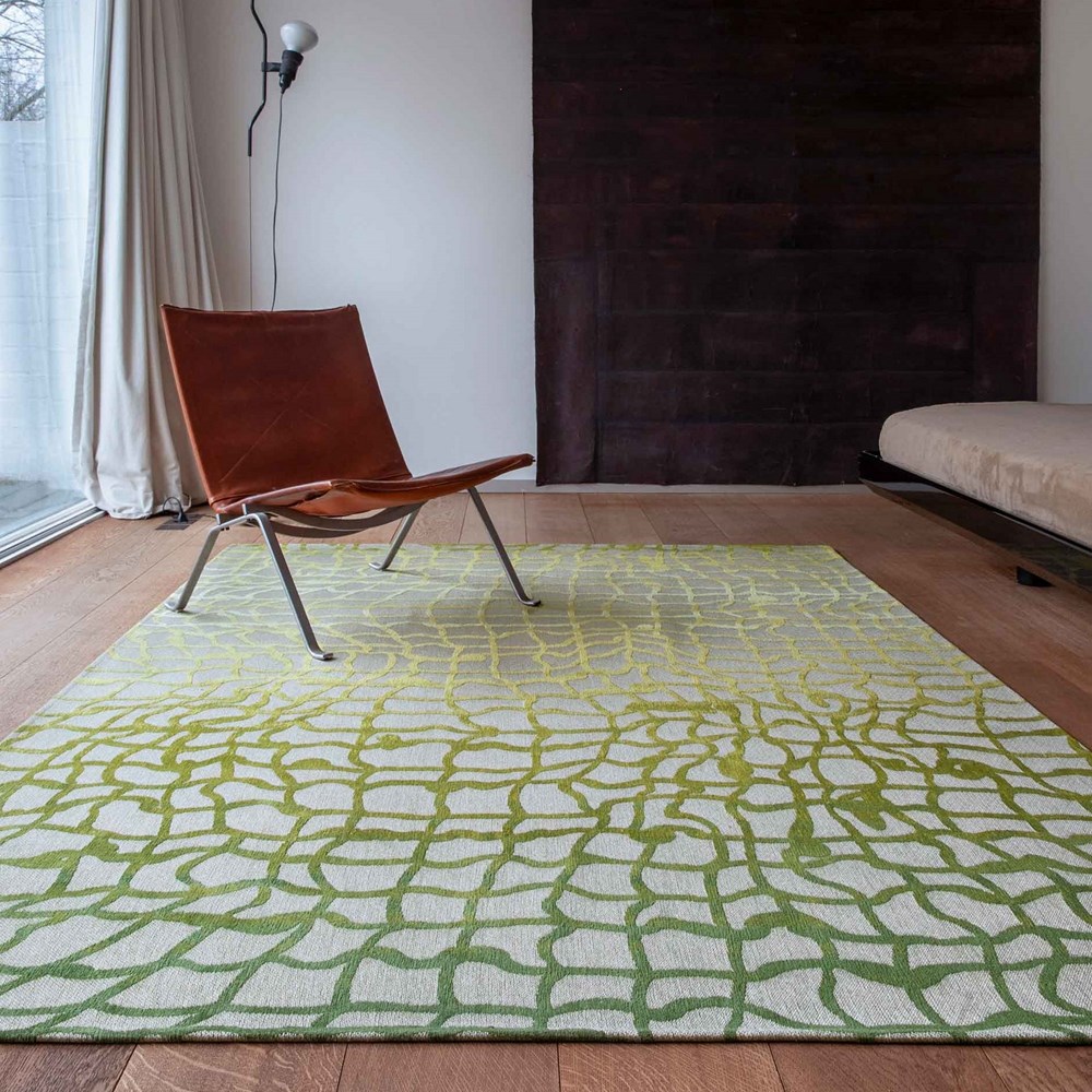 Mad Men Dedalo Rug 9204 in Republic Green